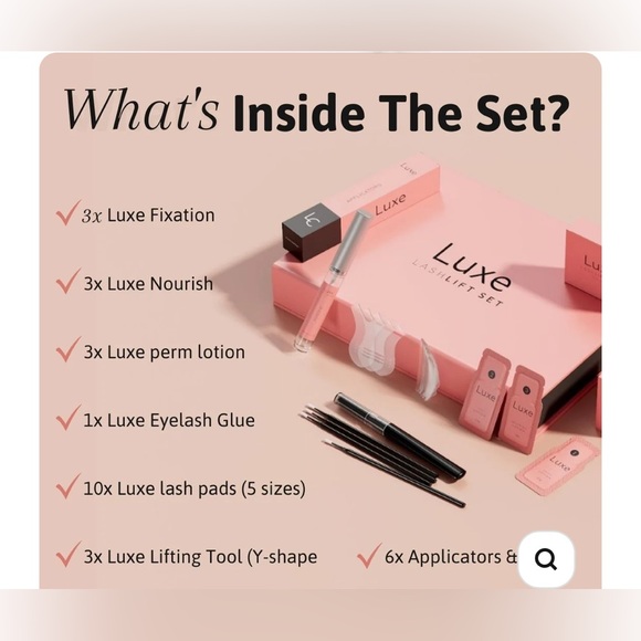 NEW Luxe Lash Lift and Tint Set - Black - Picture 6 of 8